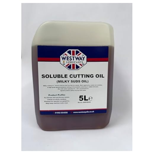 Westway 5L Soluble Cutting Oil for Metalworking