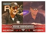 Mike Matusow and Hoyt Corkins trading card 2006 Razor Poker No.55 (WSOP WPT Poker Player)