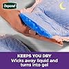 Depend Night Defense Adult Diapers, Incontinence & Postpartum Bladder Leak Underwear for Women, Disposable, Overnight, Small, Blush, 16 Count, Packaging May Vary #5