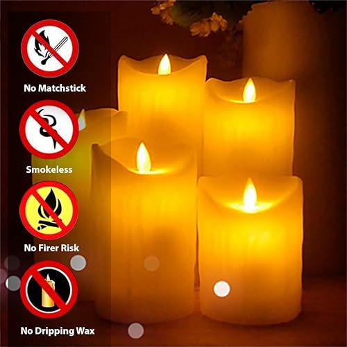 Image of Party Boomers 3Pcs Led Tealight Candles Set Pack of 1