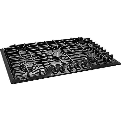 Ffgc3626Sb 36 Ada Compliant Built-In Gas Cooktop With 5 Sealed Burners 51000 Btu Total Output Continuous Grates Low Simmer Burner And Color-Coordinated Control Knobs: #TOP2