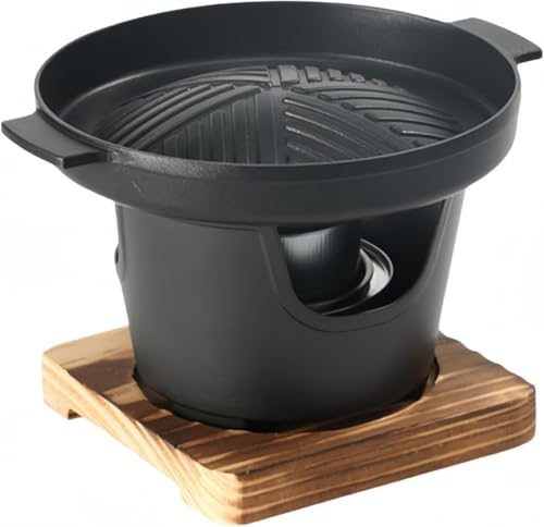 一人焼肉 一人用コンロ 焼肉 コンロ 固形燃料 鍋 コンロ アウトドア コンロ 卓上グリル 一人鍋用コンロ 焼き肉 焜炉 (タイプA)