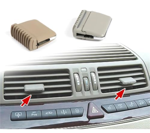 Rejilla de ventilación Clase S W220 para mantener el clima ideal en viajes de Benz 2