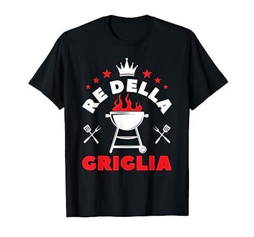 Maglietta Umoristica BBQ – “La Griglia Mi Chiama”, Design Divertente Per Chi Ama Grigliare, Regalo Perfetto Per Gli Appassionati Di Barbecue