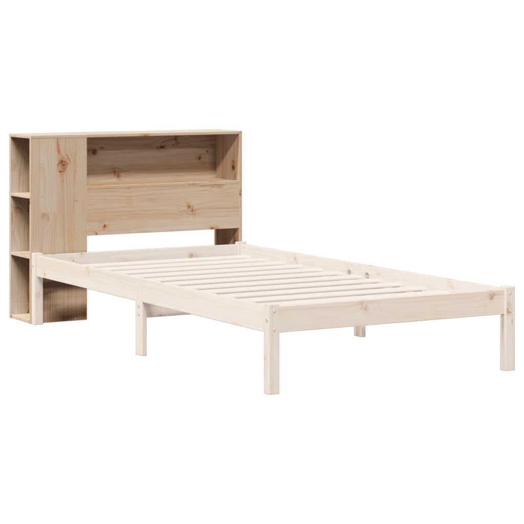 vidaXL Testiera con Ripiani 75 cm in Legno Massello di Pino