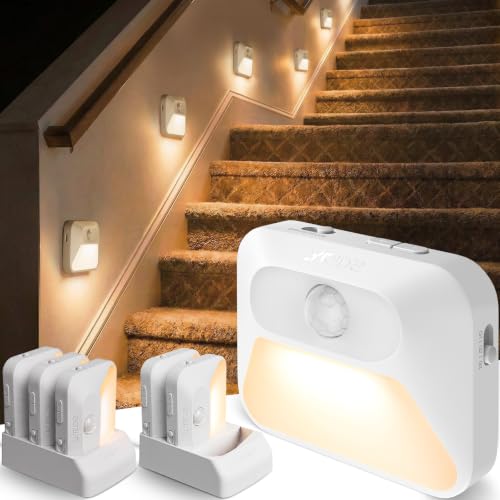 Image of Lyridz Rechargeable Sync Motion Sensor Night Lights, 6 Pack