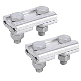 [Taille pour 35 à 50 mm²] La plage de fils applicable est de 35 à 50 mm². Largeur de serrage env. 43 mm, longueur 70 mm, hauteur 52 mm, longueur de vis 52 mm, adapté aux tâches de connexion de conducteurs courantes.