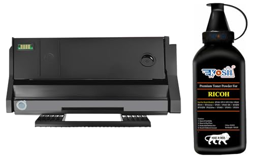 Image of KOSH Toner Powder Compatible for Ricoh SP100 /SP111 /SP111SU /SP200 /SP210 /SP212snw / SP300 /SP300DN /3510DN /SP310DN / SP325sfnw /SP3400 /SP3410 /SP3510 Cartridge (SP100 Cartridge+ 100 Gm Powder)