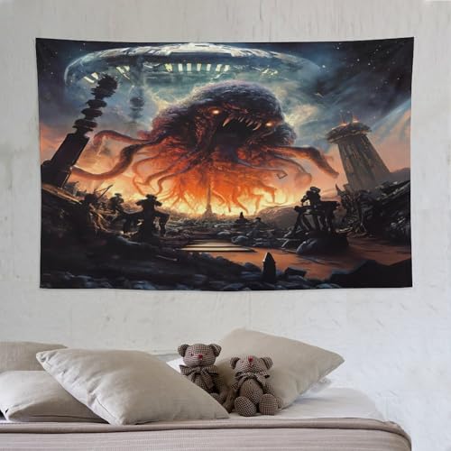 Tapisserie Cthulhu tenture suspendue mystique pour s'évader du quotidien