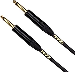 Mogami Gold Instrument 10 Guitar/Instrument Cable, Straight Ends, 10 feet
