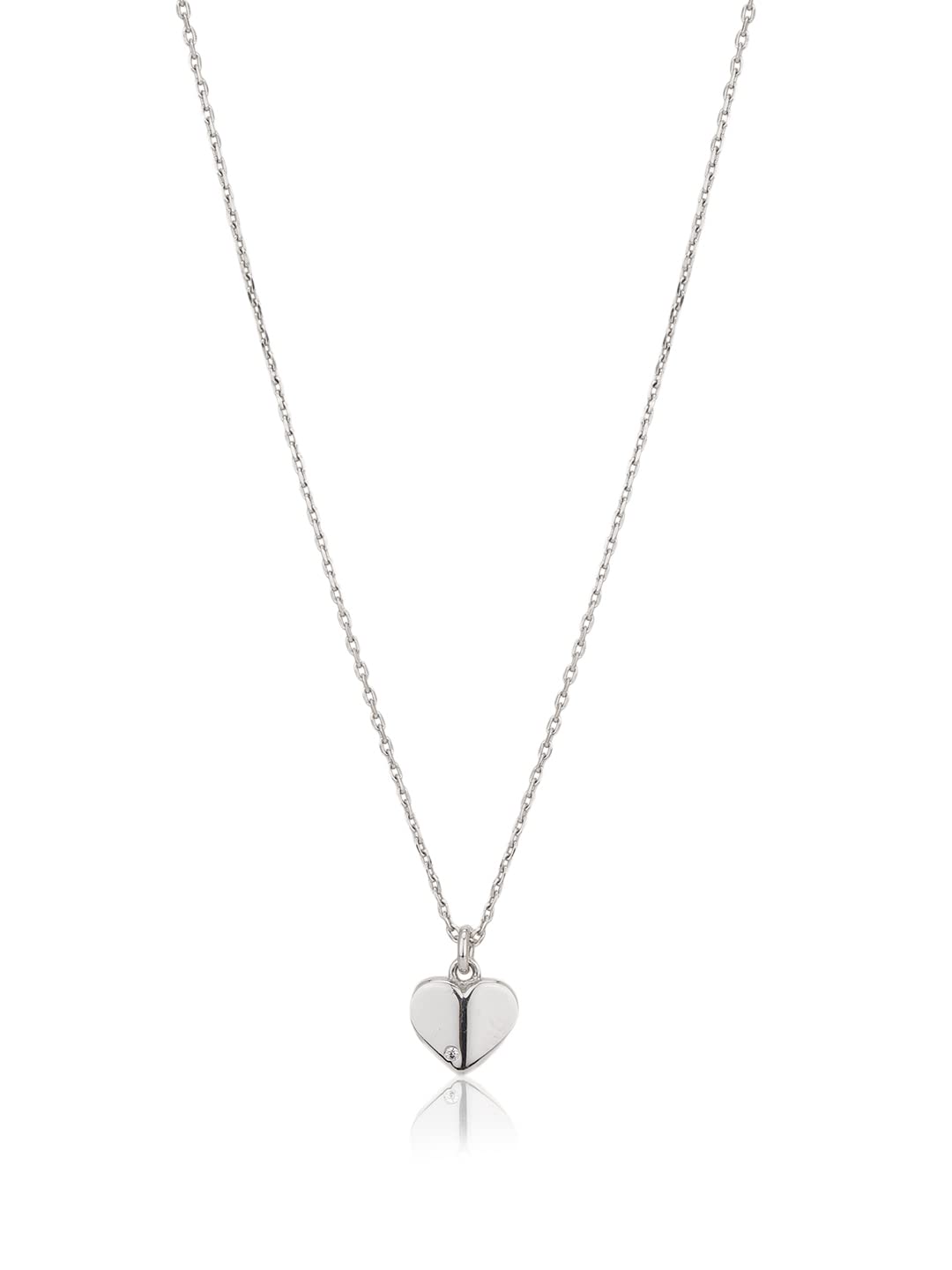 VANBELLE Womens 925 Sterling Silver Rhodium Plated Necklace (B09SV7Z6FQ) Amazon Price History, Amazon Price Tracker