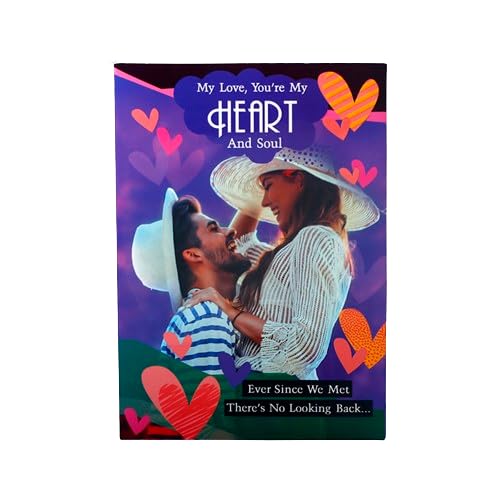 A R C H I E S Archies You Are My Heart And Soul Romantic Greeting Card Best For Valentine's Day, Express Love, Marriage Proposal, Wedding, Engagement, Birthday, Anniversary Gift