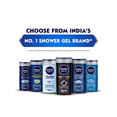 Nivea For Men Energy Shower Gel #TOP5