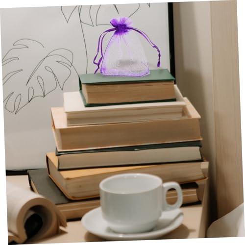 100 bolsas de sachet vacías lavanda 9x7 cm miniatura 7