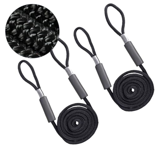 Corde de quai élastique pour kayak évitant les chocs de coque