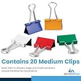 Zoom IMG-2 1intheoffice clip per raccoglitori di