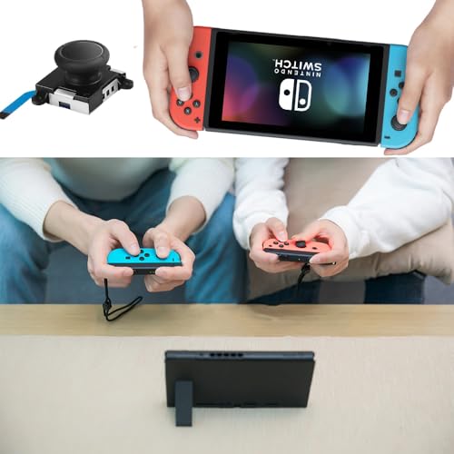 SensaBliss For switch joy-con 修理 Switch用 修理ツール 右／左 センサーアナログジョイスティックSwitch用NS Joy-con対応 スイッチパーツ switch用ジョイコン交換対応 3Dアナログレバー 4個セット