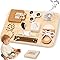 Potatomato Busy Board Sensory Montessori Woode Toys Baby Kids Toddlers Motor Skills Toy