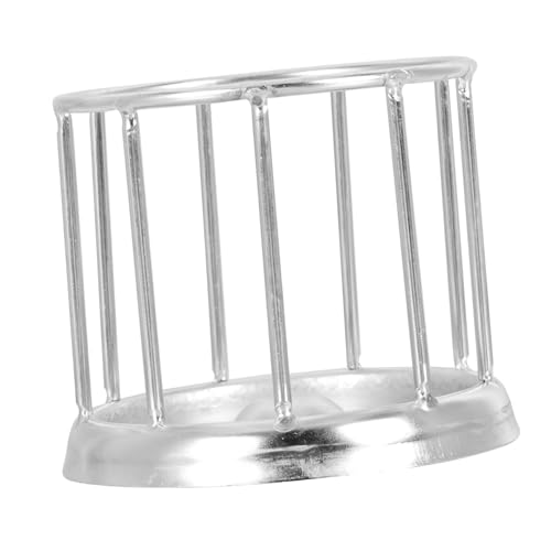 CIYODO 1個 ステンレス製フィーダー 亀の餌 亀の浸漬皿 カメ 食べる 爬虫類用皿 小 爬虫類の餌皿 ステンレスフィーダー 亀のフードホルダー ステンレス鋼 Silver