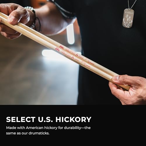 Image of Diego Camacho Timbale Sticks, Pair, 1 /2 inch - American Hickory Percussion Drumsticks - MADE IN GERMANY