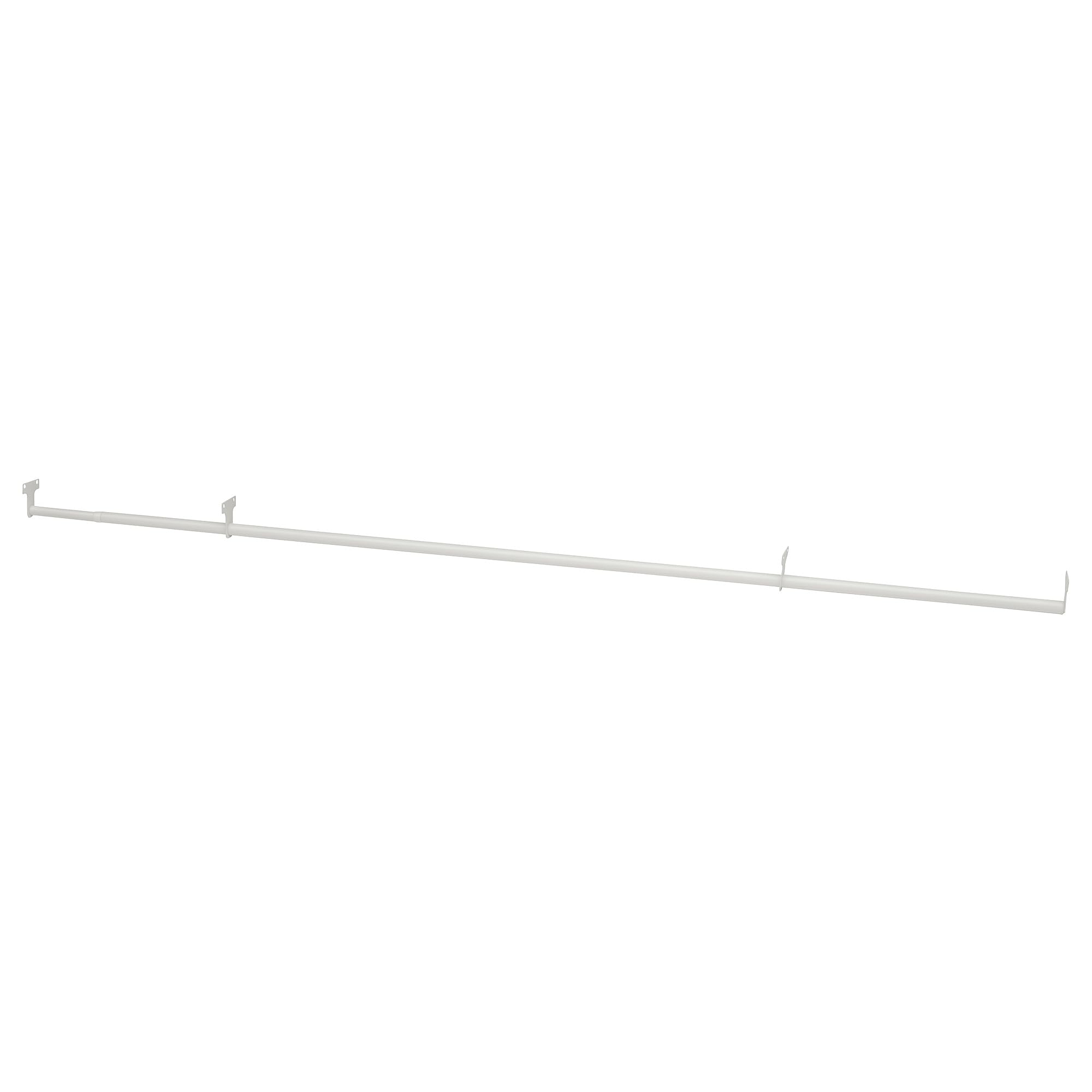 Tringle pour cadre extensible JOSTEIN blanche 162-270cm résistante aux intempéries dehors