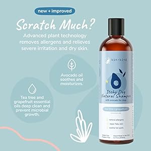   kinkind-Anti-Itch-Dog-Shampoo-for-Itchy-Skin-and-Allergies-Safe-Natural-Formula-with-Olive-Coconut-and-Avocado-Oil-Made-in-The-USA-Great-for-Dog-Grooming-and-Puppy-Supplies-12-fl-oz