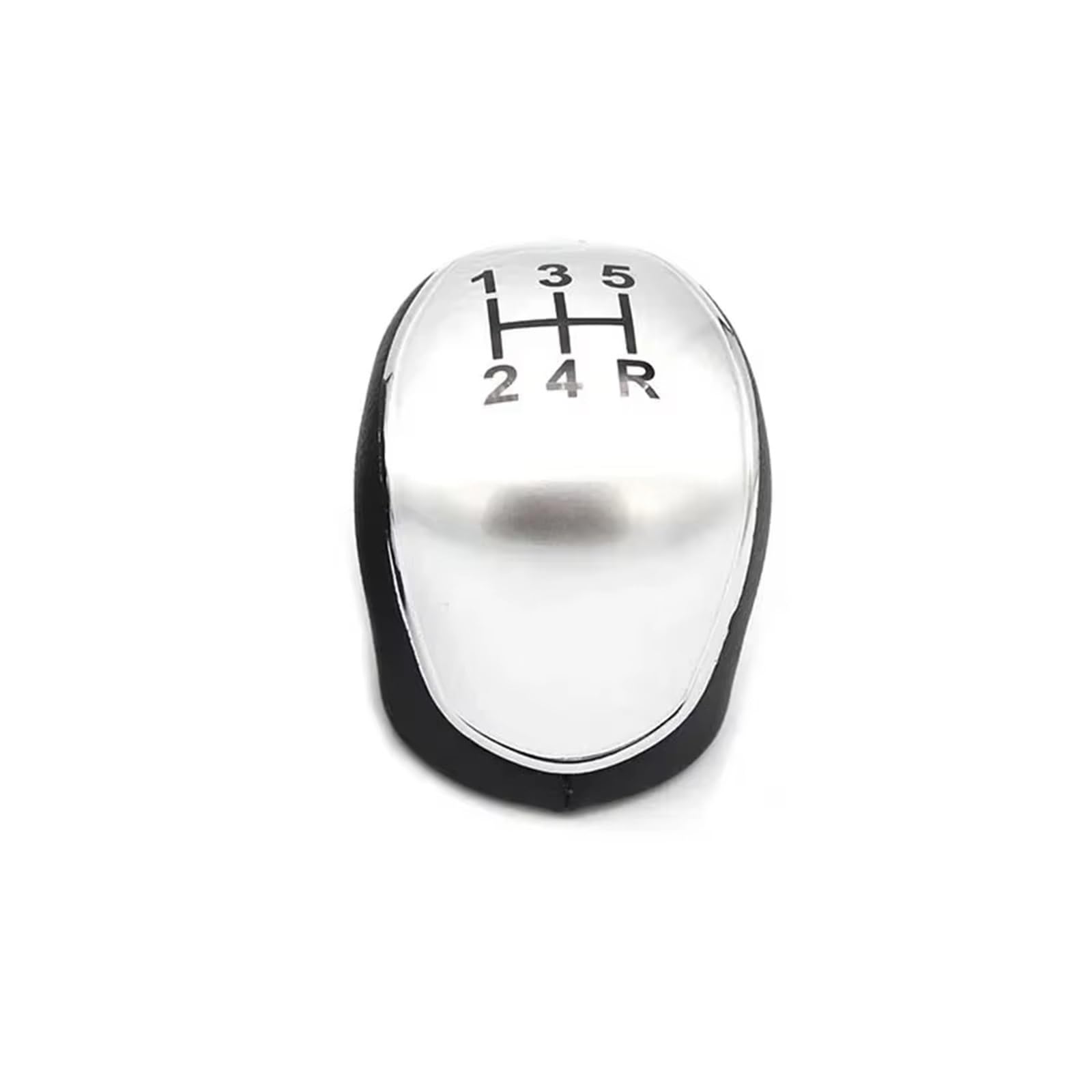 WSBOJXTH Gear Stick Compatible with C-Max 2007-2021 for Focus Mk2 2007-2011 for Grand for C-Max 2010-2021 5/6 Car Gear Shift Knob 1798600(5Speed-Silver)