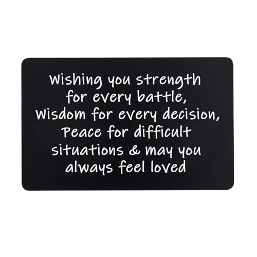 Religious Gifts for Men Christian Cards Engraved Wallet Insert Card for Women Men Graduation Christmas Birthday Present Inspirational Present Baptism Gifts for Him Her