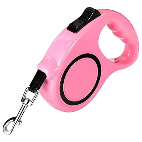 Starlike 3M Einziehbar Hundeleine mit, einziehbares Zugseil leuchtende Hundeleine aus Nylon Cover