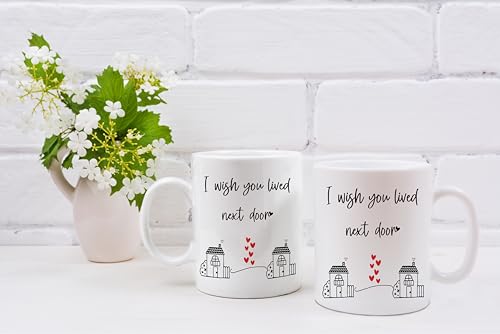 Taza de cerámica QASHWEY 11 oz para café y té miniatura 5