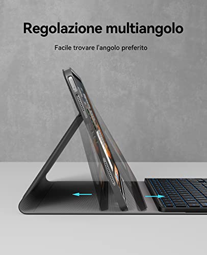 Earto Tastiera iPad Air 6 Generazione 11” 2024