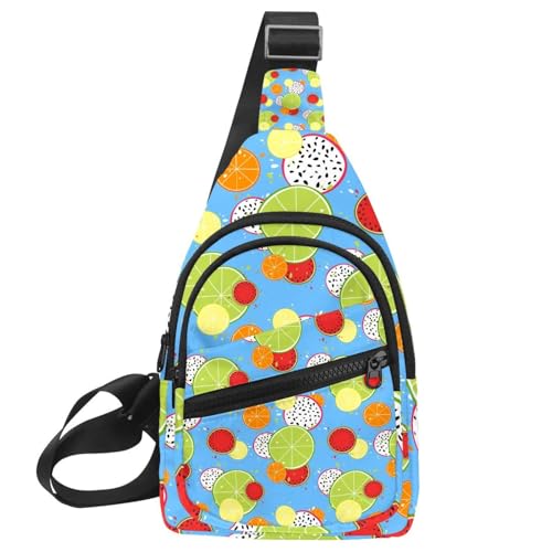 Bolsa de pecho impermeable para mujer con diseño ergonómico y compartimentos
