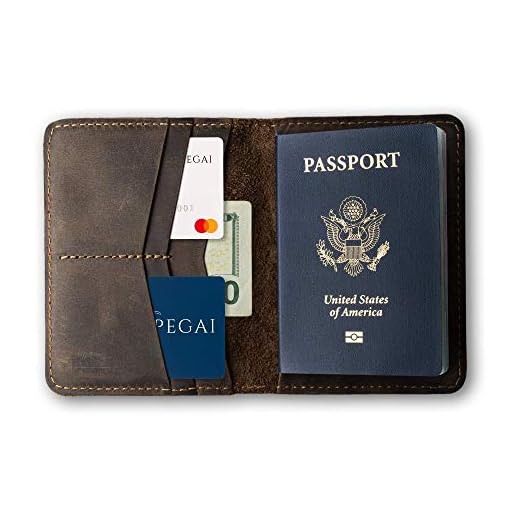 PEGAI-Personalized-Passport-Wallet-Distressed-Leather-Travel-Wallet-Passport-HolderCover-PIKE-Chestnut