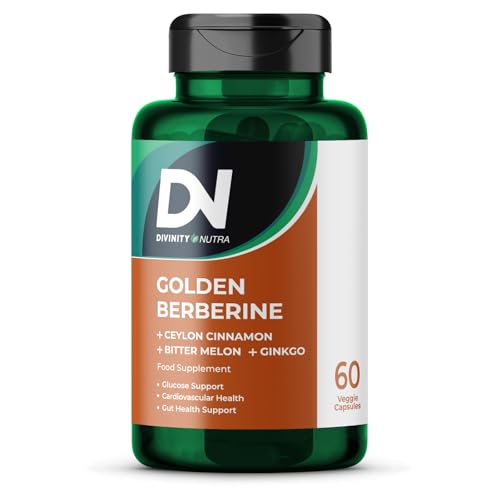 Berberine HCL Supplement for Men and Women with Ceylon Cinnamon