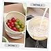WATIIFUFU Kitchen Drain Strainer Basket Rice Drainer Strainer Bowl Essential Tool for Cooking Salad