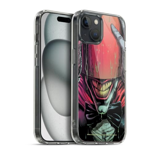 Funda iPhone 15 Plus Red Hood Premium | Carcasa Duradera Licencia DC Comics