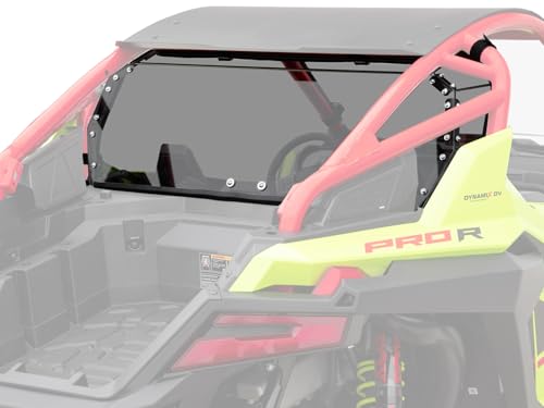 SuperATV Rear Windshield for Polaris RZR Pro R