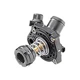Thermostat and Seal Housing Car Engine Coolant Thermostat Fit for BMW F57 F45 X1 X2 Mini 220I 225I B38 B48 11518601366 11518617544