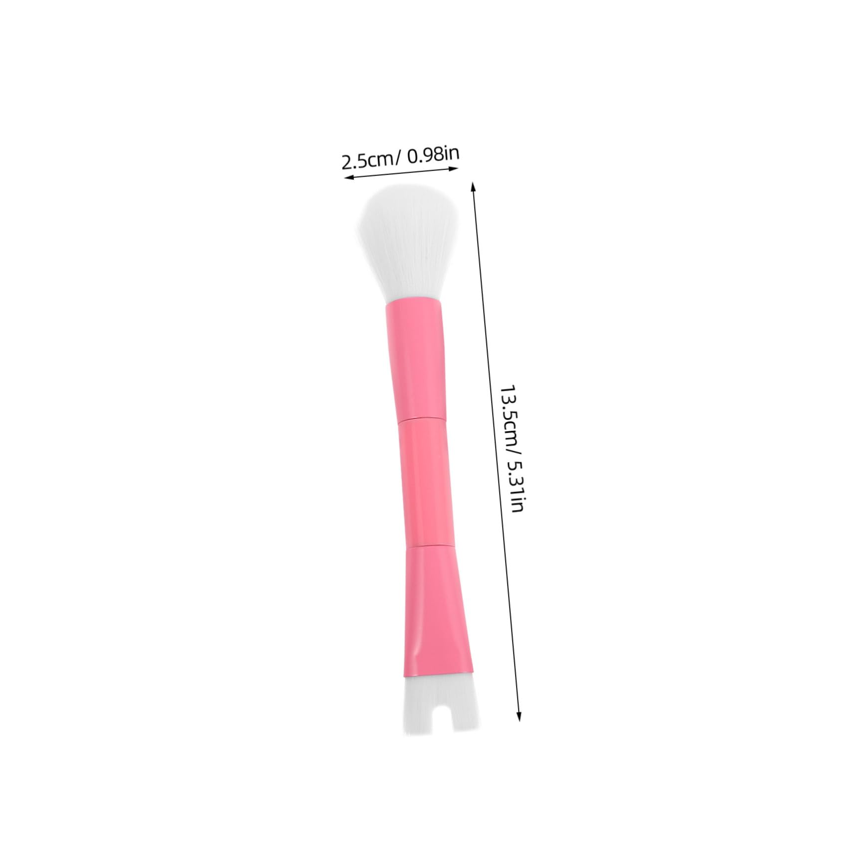 Ipetboom Dual Ended Nose Contour Makeup Brush Angled Concealer Brush Travel Size