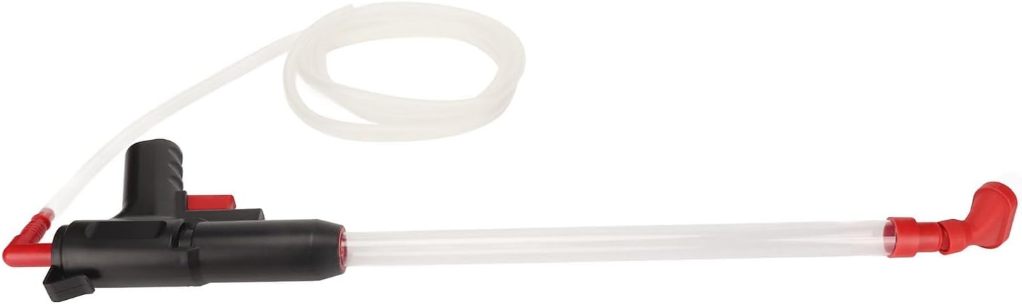 Semme Aquarium Gravel Cleaner Kit with Duck Beak Suction Port Manual Fish Siphon Vacuum Cleaner for Effortless Sand and Changer
