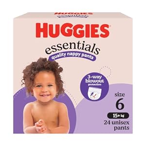 Huggies Essentials Nappy Pants Size 6 (15+kg) 24 Ct