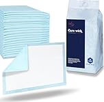 Waterproof Comfortz Incontinence Bed Pads 90 x 60cm, 30 Sheets, Disposable - 1100ml Highly Absorbent Soft Wetting Sheets, Odorless & Leak Proof Bed Pads – Suitable for Mattress, Sofa or Chair