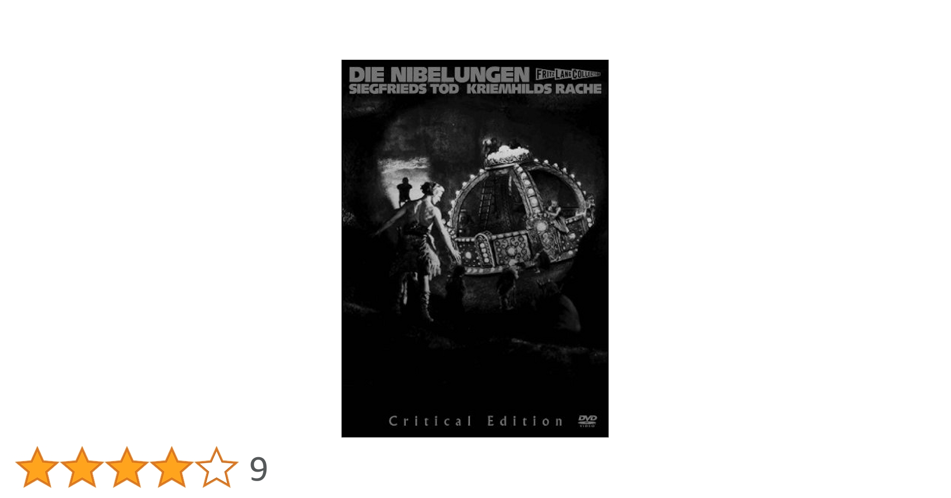 フラッツ・ラング　コレクション／クリティカル・エディション　ニーベルンゲン Amazon.co.jp: ニーベルンゲン (フリッツ・ラング コレクション