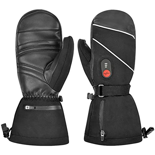 Guantes calefactables eléctricos de moto y esquí recargables