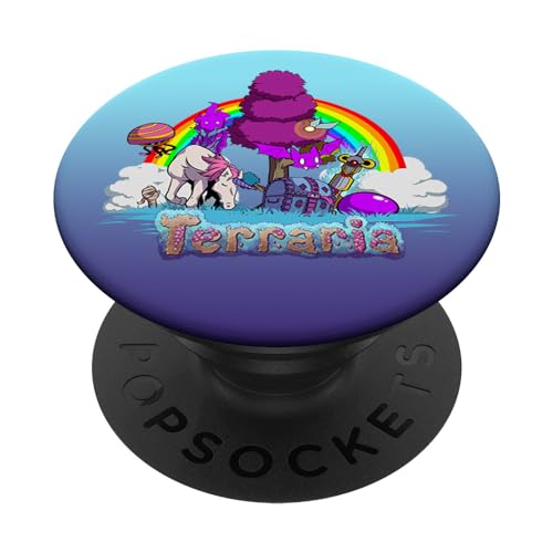 Terraria Hallowed Ground PopSockets PopGrip: Swappable Grip for Phones & Tablets PopSockets Standard PopGrip
