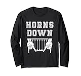 Beat Texas Horns Down Football by TKsTees