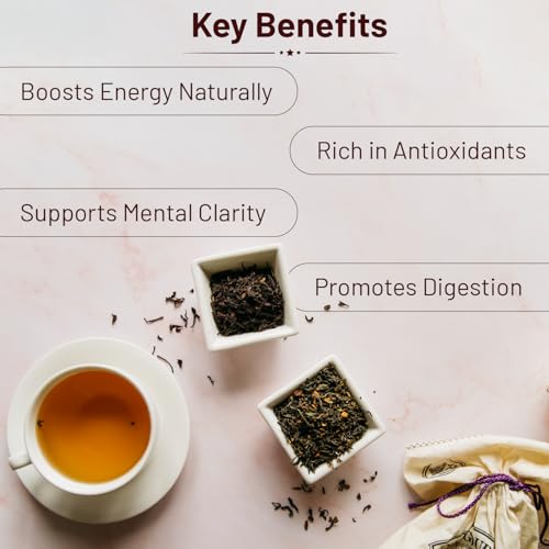 Image of Kollamai Premium Orthodox Black Tea 100gm, Organic Darjeeling Tea Leaves, 100% Pure and Fresh Aromatic Black Tea, Authentic Handpicked Darjeeling Tea for Refreshing Brews