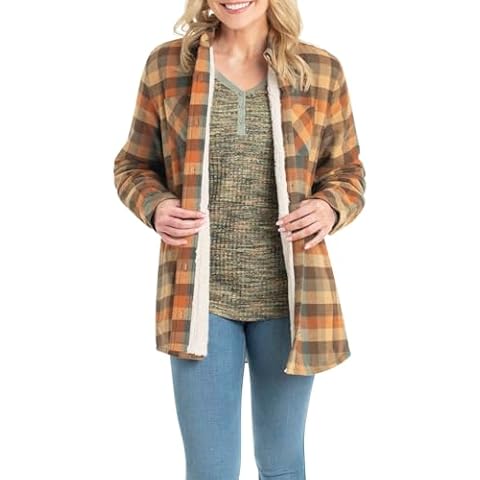 Legendary Whitetails Women's Flannel Shacket Cover