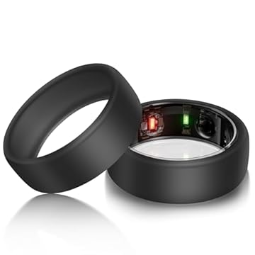 Seltureone Pacote com 2 capas de anel para anel Oura Gen 3/4/Samsung Galaxy Ring, proteção diária contra arranhões, adequado para anel Oura Gen 3/4/Samsung Galaxy Ring