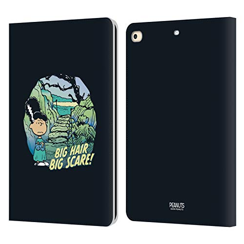 Étui portefeuille Peanuts Lucy en cuir pour Apple iPad 9.7 2017 2018 housse de protection